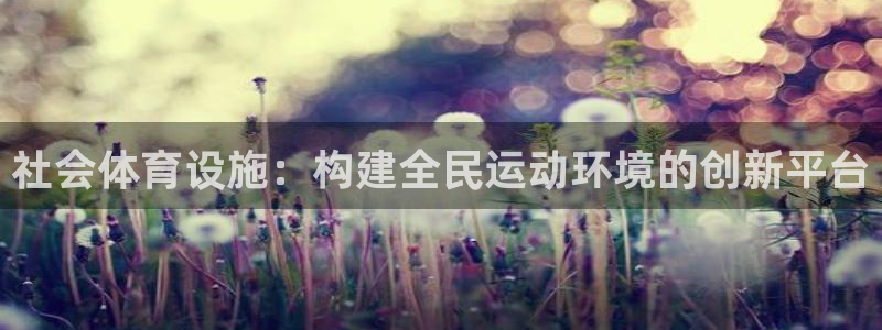 意昂体育4招商电话是多少啊：社会体育设施：构建全民运